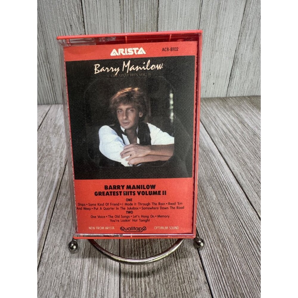 Vintage Barry Manilow Greatest Hits Volume II Cassette Tape 1983